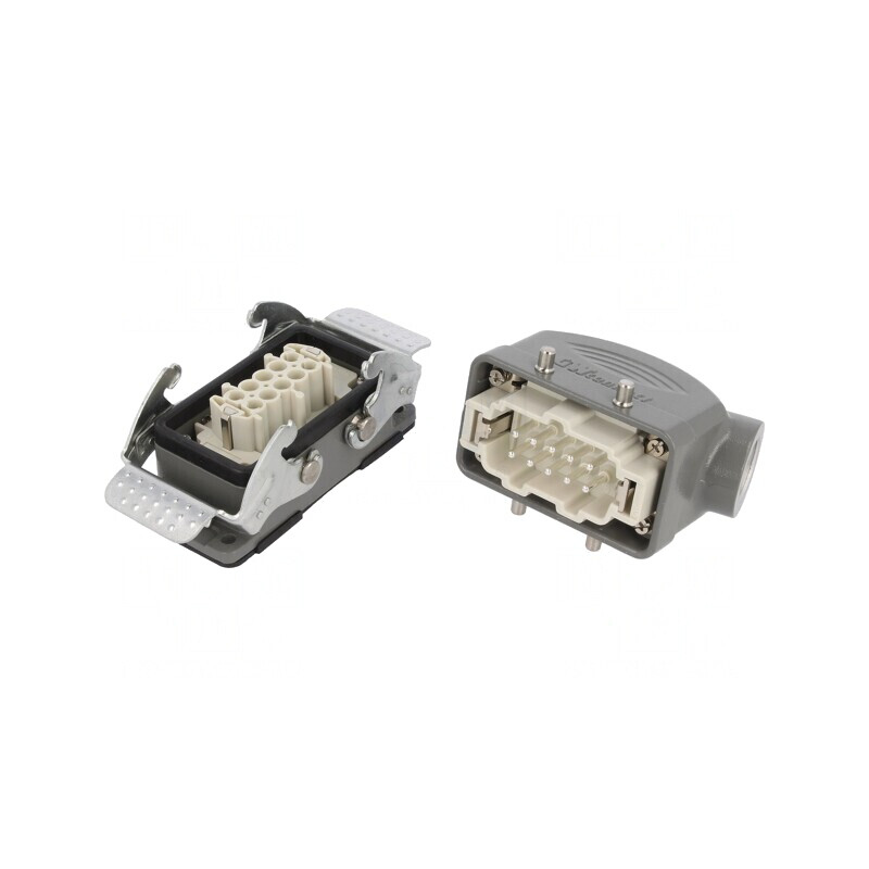 Conector HDC Tată-Mamă 10 PIN 10B | Electronic-mag.ro | Componente Electronice