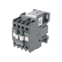 Contactor 3-pol 18A NO 220V cu 3 Contacte auxiliare | Electronic-mag.ro | Componente Electronice