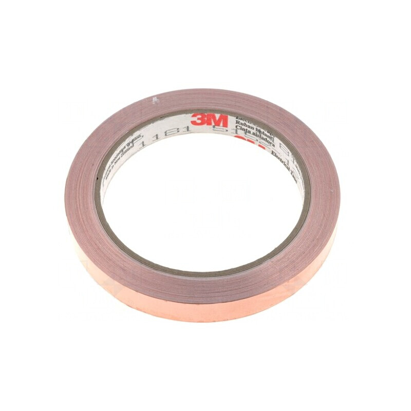Bandă electroconductoare cupru 12mm x 16,5m | Electronic-mag.ro | Componente Electronice Bandă electroconductoare cupru 12mm x 16,5m | Electronic-mag.ro | Componente Electronice