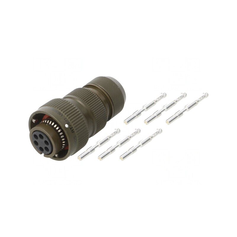 Conector Militar 14S 6PIN Mufă Mamă | Electronic-mag.ro | Componente Electronice