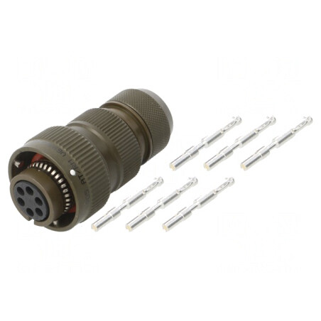 Conector Militar 14S 6PIN Mufă Mamă | Electronic-mag.ro | Componente Electronice