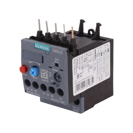 Releu termic 3RT20 S00 cleme șurub 3RU2116-1EB0 | Electronic-mag.ro | Componente Electronice