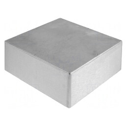 Carcasă Universală Aluminiu 250x250x100mm Naturală | Electronic-mag.ro | Componente Electronice