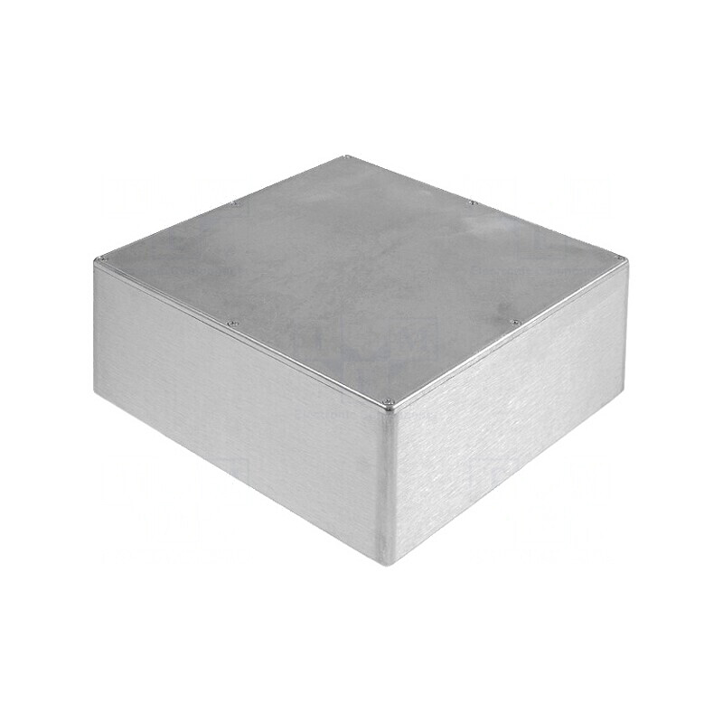 Carcasă Universală Aluminiu 250x250x100mm Naturală | Electronic-mag.ro | Componente Electronice