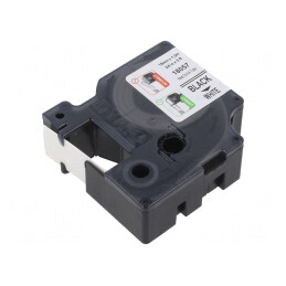 Marcaje termocontractabile albe 1,5m cu caractere negre | Electronic-mag.ro | Componente Electronice