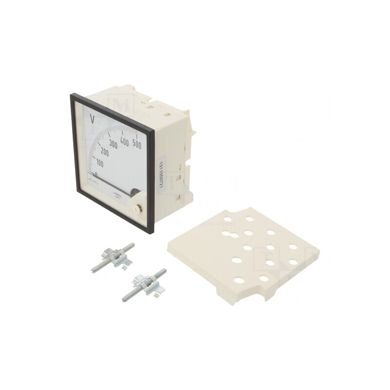 Voltmetru panou VDC 0-500V 96x96mm | Electronic-mag.ro | Componente Electronice Voltmetru panou VDC 0-500V 96x96mm | Electronic-mag.ro | Componente Electronice
