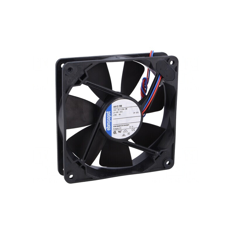 Ventilator axial 12VDC 119x119x25mm 140m3/h 38dBA cu bilă | Electronic-mag.ro | Componente Electronice Ventilator axial 12VDC 119x119x25mm 140m3/h 38dBA cu bilă | Electronic-mag.ro | Componente Electronice