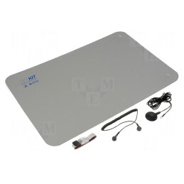 Kit de Protecție Antistatică pentru Masă ESD Gri 0.6m x 0.4m | Electronic-mag.ro | Componente Electronice