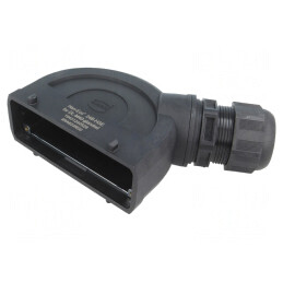 Carcasă pentru conectori HDC Han-Eco B 24B M40 | Electronic-mag.ro | Componente Electronice