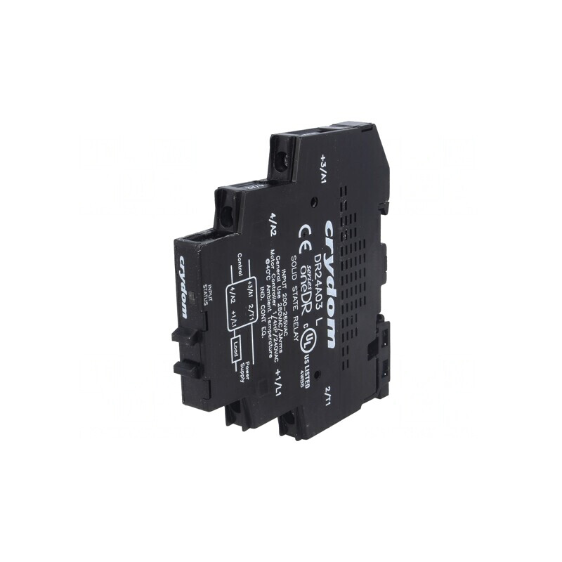 Releu Semiconductor 1-fazat 3A 24-280VAC | Electronic-mag.ro | Componente Electronice