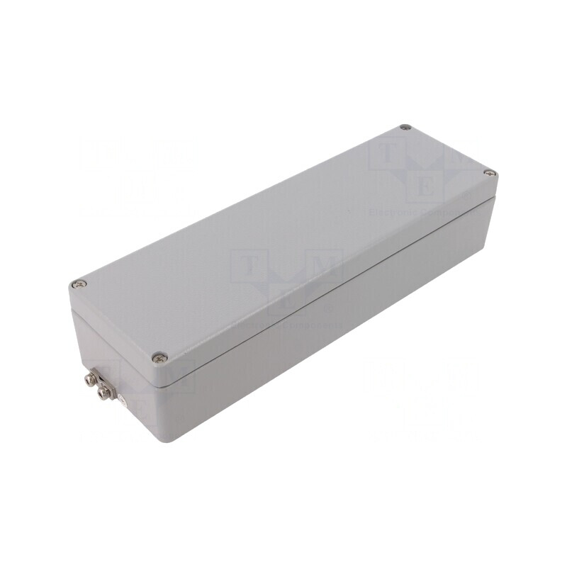Carcasă universală aluminiu gri 80mm x 250mm x 54mm ATEX EX RJ08 | Electronic-mag.ro | Componente Electronice Carcasă universală aluminiu gri 80mm x 250mm x 54mm ATEX EX RJ08 | Electronic-mag.ro | Componente Electronice
