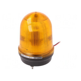 Semnalizator Luminos Ambră LED 10-30VDC | Electronic-mag.ro | Componente Electronice