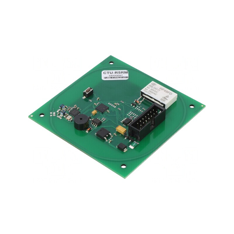 Cititor RFID Modbus RTU cu Antenă și Buzer 79.5x79.5mm | Electronic-mag.ro | Componente Electronice