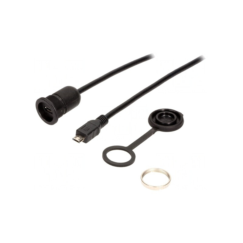 Cablu adaptor micro USB B la USB 2.0 | Electronic-mag.ro | Componente Electronice