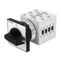 Comutator cu came 16A 2 poziții pentru încastrare 4 poli | Electronic-mag.ro | Componente Electronice