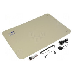 Kit Protecție Antistatică pentru Masă ESD Bej 0,6m x 0,4m | Electronic-mag.ro | Componente Electronice