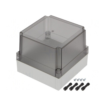 Carcasă Universală Policarbonat 180x180x150mm | Electronic-mag.ro | Componente Electronice