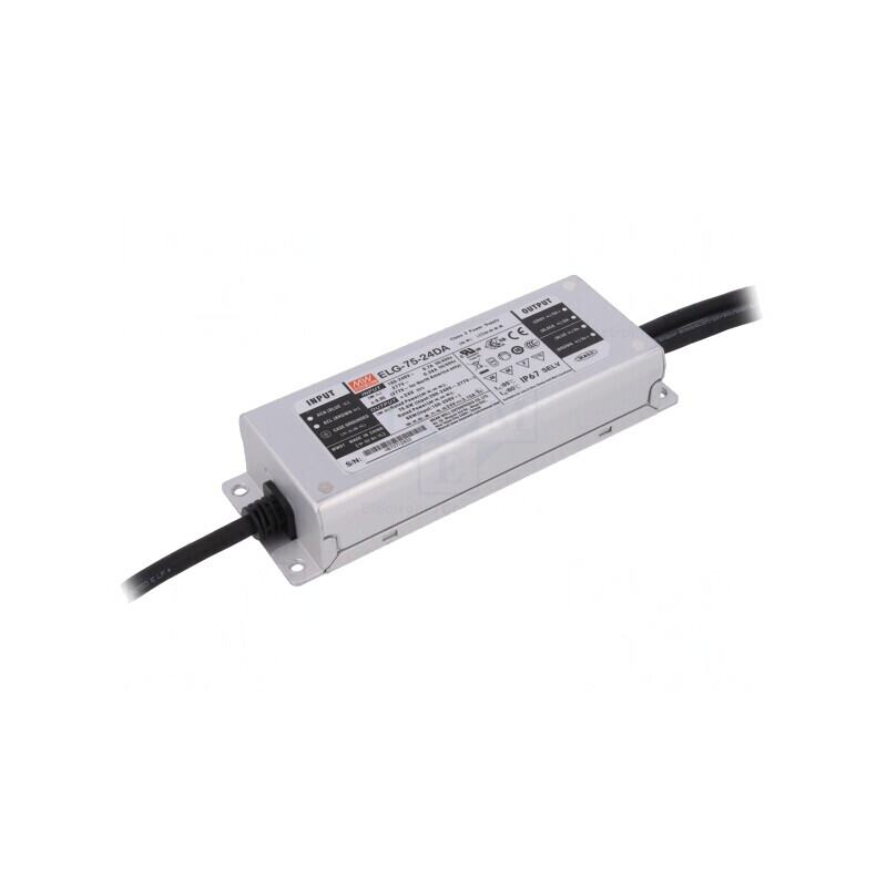 Alimentator LED DALI 75W 24V 3.15A | Electronic-mag.ro | Componente Electronice