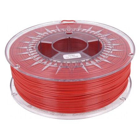 Filament TPU 1,75mm Roșu 1kg | Electronic-mag.ro | Componente Electronice