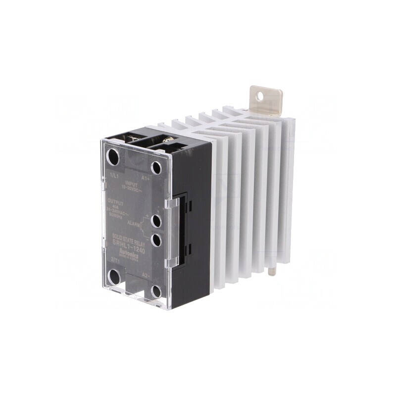 Releu semiconductor 40A 24-240VAC 1-fazat | Electronic-mag.ro | Componente Electronice