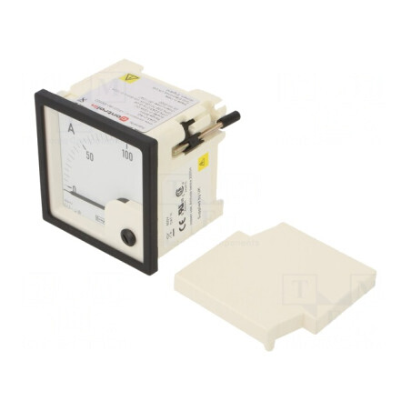 Ampermetru Panou DC 0-100A Clasa 1.5 72x72mm | Electronic-mag.ro | Componente Electronice