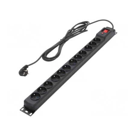 Prelungitor cu 12 Prize și Protecție la Supratensiune | Electronic-mag.ro | Componente Electronice