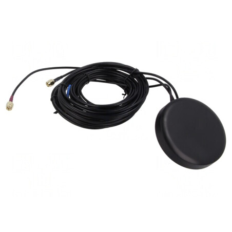 Antenă 4G GNSS GPS GSM LTE WiFi 3dBi RP-SMA SMA