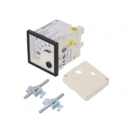 Voltmetru pe panou 0-40V 48x48mm Clasa 1.5 | Electronic-mag.ro | Componente Electronice