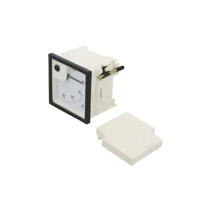 Voltmetru pe Panou 0-30V 72x72mm Clasa 1.5 | Electronic-mag.ro | Componente Electronice