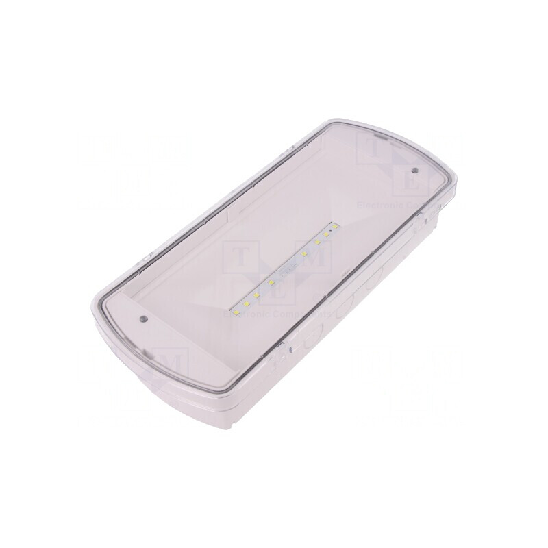 Lampă de urgență LED albă IP65 SafeLite | Electronic-mag.ro | Componente Electronice