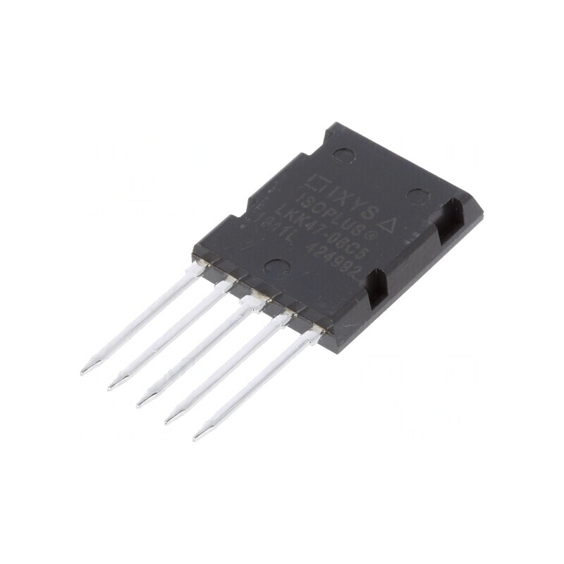 Tranzistor N-MOSFET 600V 47A 278W ISOPLUS264-5 LKK47-06C5 | Electronic-mag.ro | Componente Electronice Tranzistor N-MOSFET 600V 47A 278W ISOPLUS264-5 LKK47-06C5 | Electronic-mag.ro | Componente Electronice