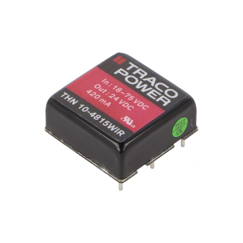 Convertor DC/DC 10W 18-75V la 24V 420mA 1x1 | Electronic-mag.ro | Componente Electronice Convertor DC/DC 10W 18-75V la 24V 420mA 1x1 | Electronic-mag.ro | Componente Electronice