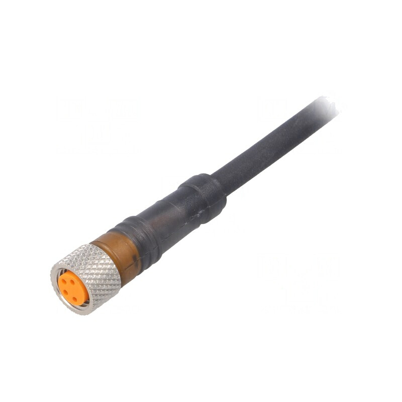 Conector M8 Mamă 4 PIN cu Cablu 25m Drept | Electronic-mag.ro | Componente Electronice