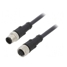 Cablu de Conectare M12 8 PIN 2m 30VAC 4A PUR