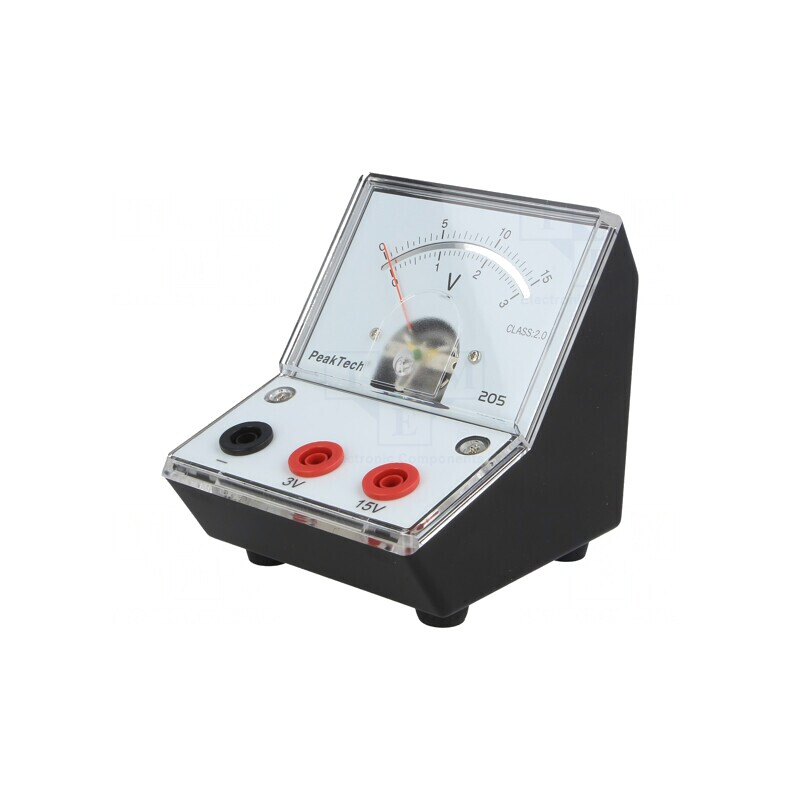 Voltmetru Analog 0-15V 90x106x103mm 2% | Electronic-mag.ro | Componente Electronice