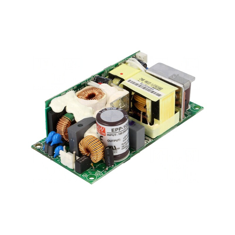Alimentator Pulsatoriu Deschis 100W 127-370VDC 90-264VAC EPP-100-27 | Electronic-mag.ro | Componente Electronice Alimentator Pulsatoriu Deschis 100W 127-370VDC 90-264VAC EPP-100-27 | Electronic-mag.ro | Componente Electronice