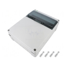 Carcasă pentru aparatură modulară IP65 gri deschis 13 | Electronic-mag.ro | Componente Electronice