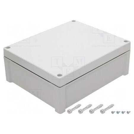 Carcasă Universală Gri IP65 239x289x107mm | Electronic-mag.ro | Componente Electronice