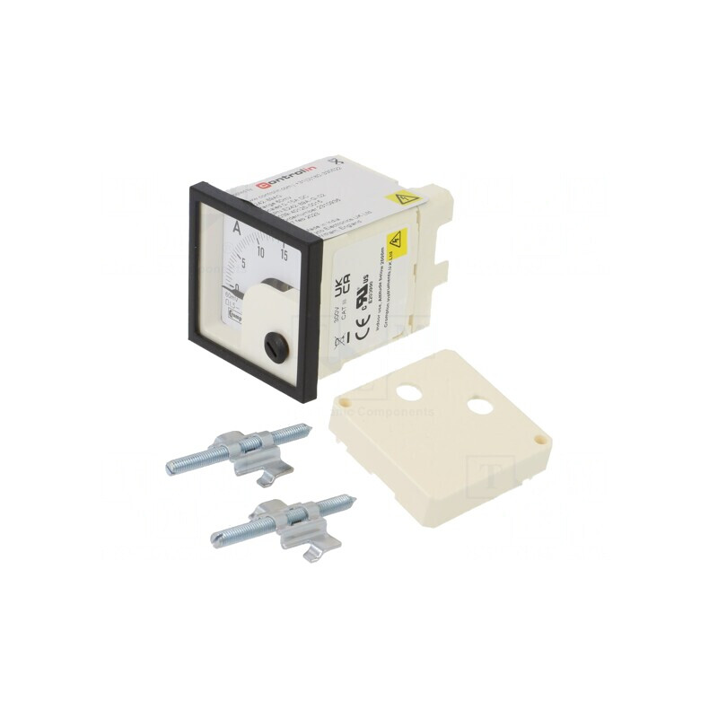 Ampermetru pe panou DC 0-15A Clasa 1.5 48x48mm | Electronic-mag.ro | Componente Electronice Ampermetru pe panou DC 0-15A Clasa 1.5 48x48mm | Electronic-mag.ro | Componente Electronice