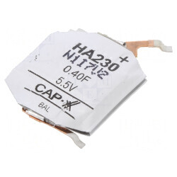 Supercondensator SMD 0.4F 5.5V 20x18x3.8mm | Electronic-mag.ro | Componente Electronice