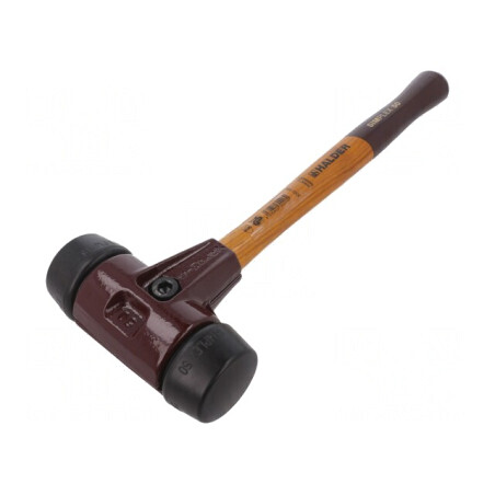 Ciocan SIMPLEX 370mm cu Mâner de Lemn și Cap de Gumă Rotundă 50mm, 1,15kg | Electronic-mag.ro | Componente Electronice