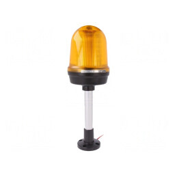 Semnalizator luminos ambră IP65 Q125LP-12/24 | Electronic-mag.ro | Componente Electronice