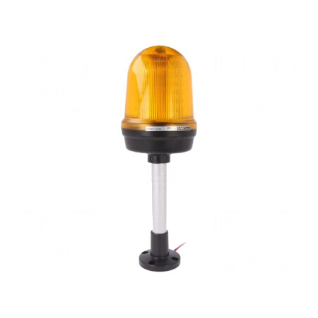 Semnalizator luminos ambră IP65 Q125LP-12/24 | Electronic-mag.ro | Componente Electronice