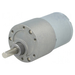 Motor DC cu Transmisie 6-12V 5.5A Ax D 150:1 Metal | Electronic-mag.ro | Componente Electronice