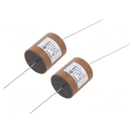 Condensator aluminiu-polipropilenă-hârtie 1uF 250VDC | Electronic-mag.ro | Componente Electronice