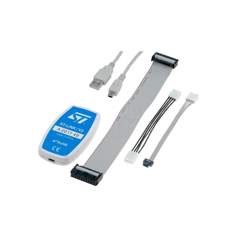 Programator Microcontrolere STM32 STM8 USB JTAG ST-LINK/V2 | Electronic-mag.ro | Componente Electronice