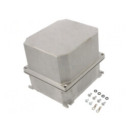 Carcasă Universală cu Lame de Fixare 141x166x137mm | Electronic-mag.ro | Componente Electronice