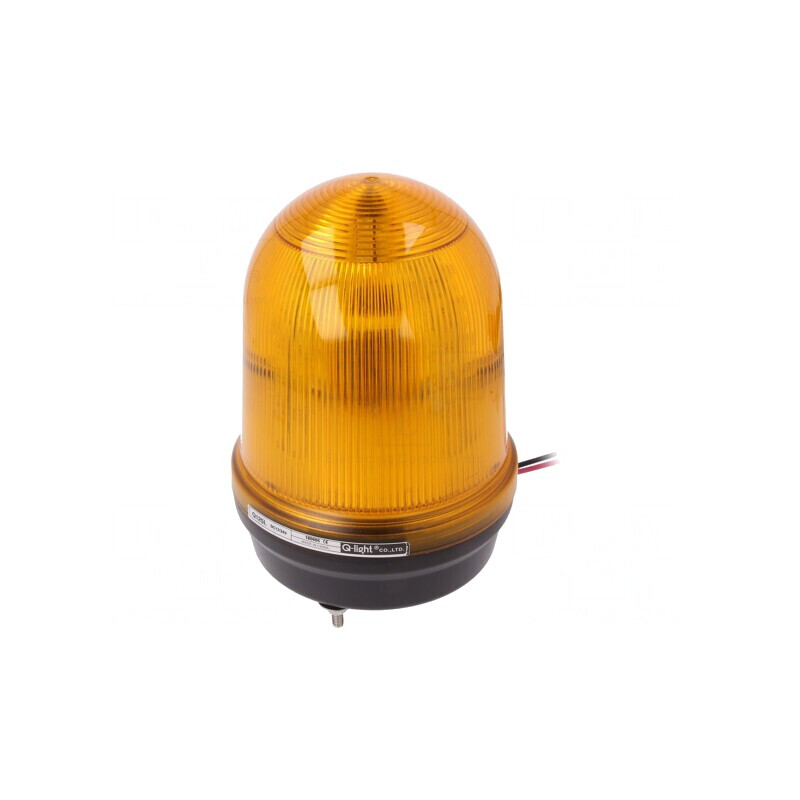 Semnalizator Luminos IP65 Ambră Q125L | Electronic-mag.ro | Componente Electronice
