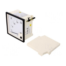 Ampermetru Panou DC 0-200A Clasa 1.5 96x96mm | Electronic-mag.ro | Componente Electronice