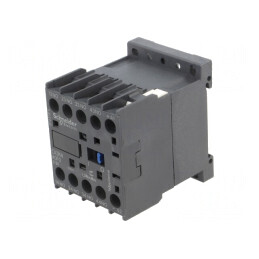 Contactor 4-polar NO 110VDC 10A pentru șină DIN | Electronic-mag.ro | Componente Electronice